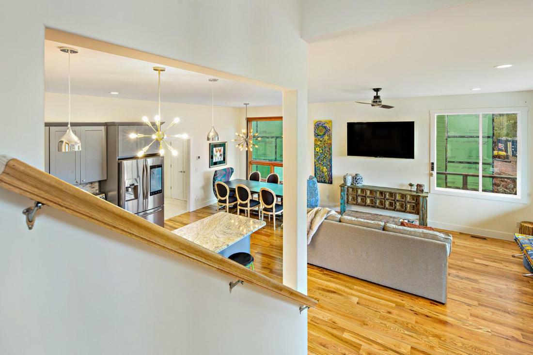 Upstream Penthouse Villa Asheville Bagian luar foto